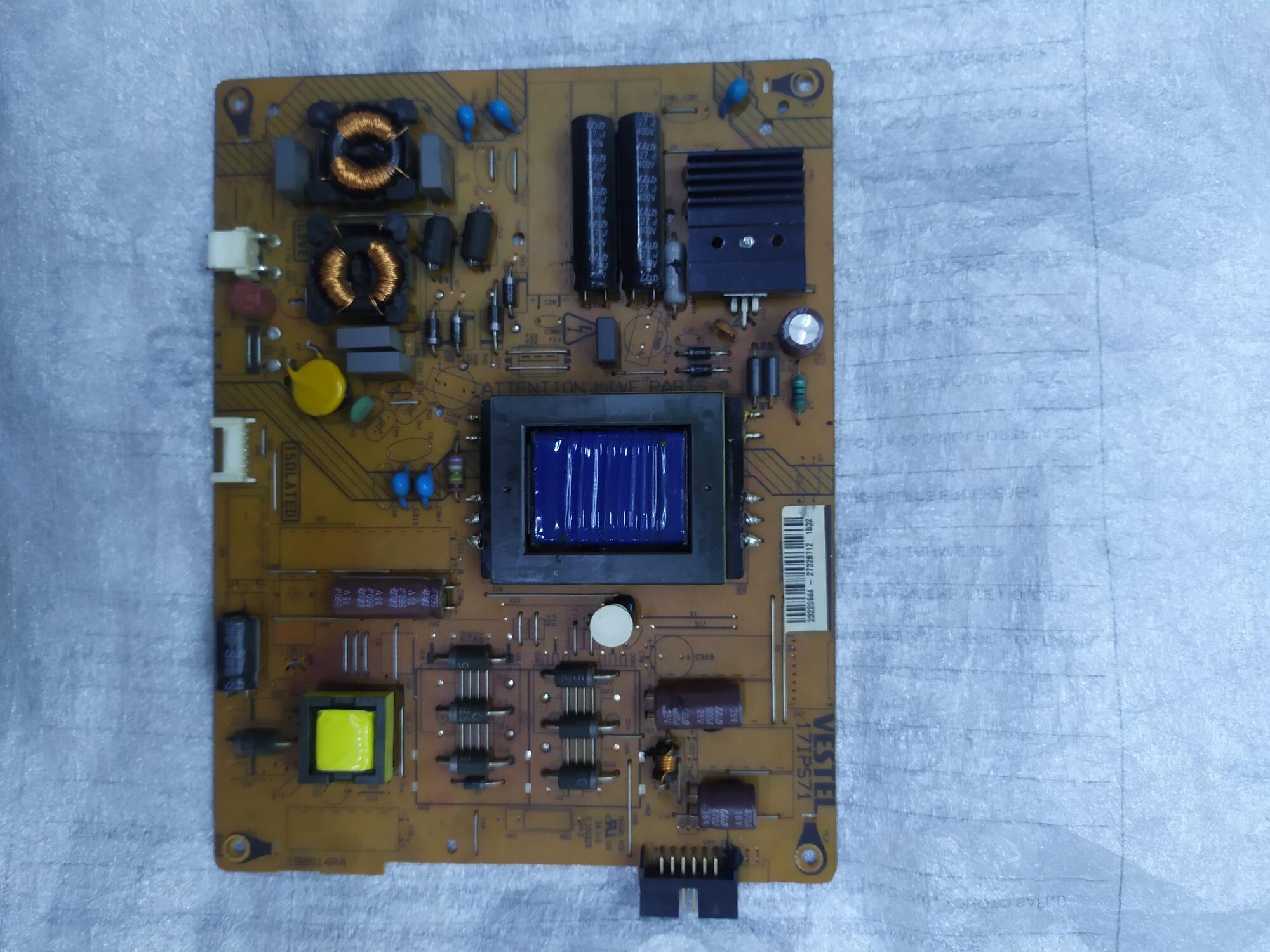 Carte D'alimentation TV PRO.ELECTRO – 48 17IPS71 – 23209435 – 27278396 – 181113R3 – Occasion